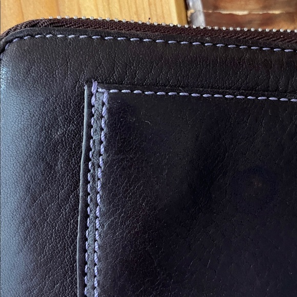 Vintage Coach Chelsea Zip Around Wallet - Picture 9 of 9